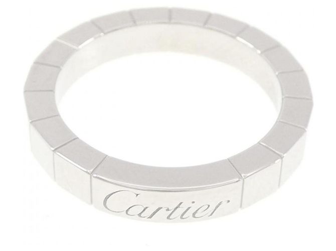 Anello Cartier Lanieres in oro bianco 18K - vista 2