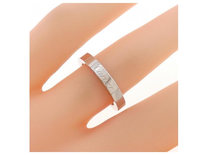 Anello Cartier Lanieres in oro bianco 18K - vista 3