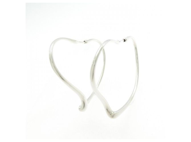 Tiffany & Co Orecchini a cerchio Open Heart di Tiffany - vista 2