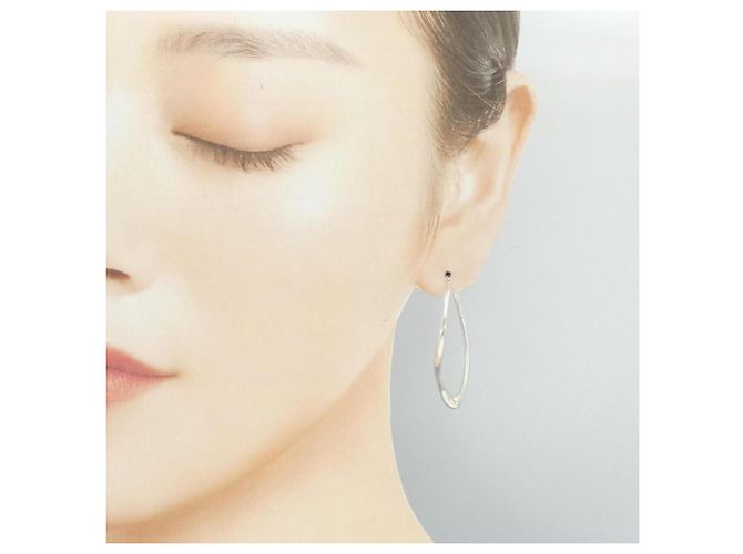 Tiffany & Co Orecchini a cerchio Open Heart di Tiffany - vista 4