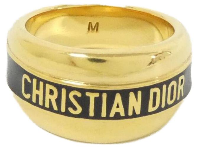 Anello Band Christian Dior R1255ODELQ Nero D'oro - vista 2