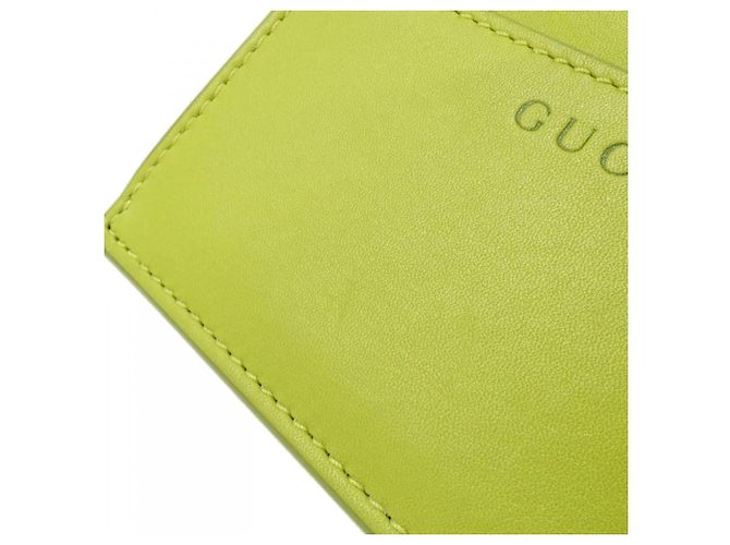 Monedero y tarjetero Gucci Verde - vista 3