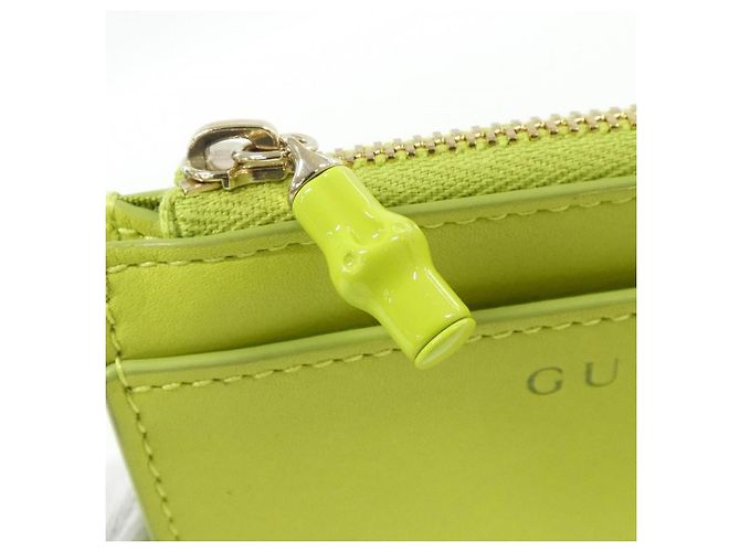 Monedero y tarjetero Gucci Verde - vista 6
