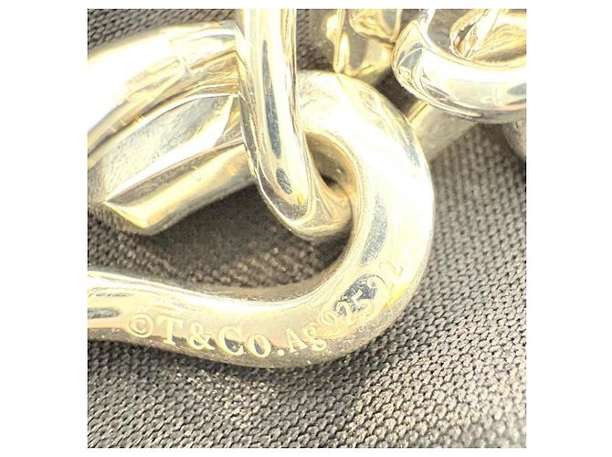 Brincos Forged Drop Link da Tiffany & Co. Prata - vista 5