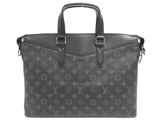Cartella Explorer Monogram Eclipse Louis Vuitton Nero - vista 2