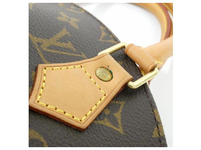 Borsa Louis Vuitton Monogram Ellipse PM Marrone Monogramma - vista 4