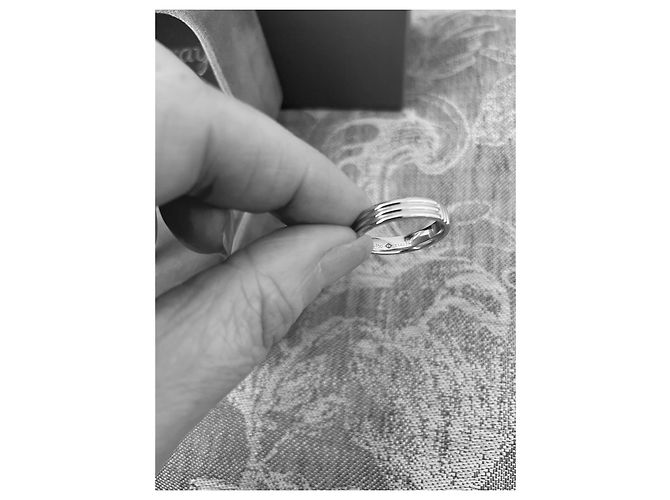 Poiray Mein Erster Ring Weißgold Größe 51 Metallisch - Ansicht 5