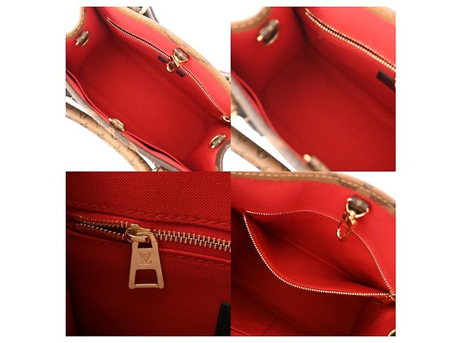 Borsa OnTheGo PM Monogram Reverse Louis Vuitton Marrone - vista 10