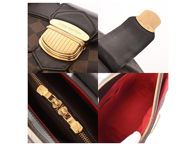 Borsa Louis Vuitton Damier Sistina PM Marrone - vista 10