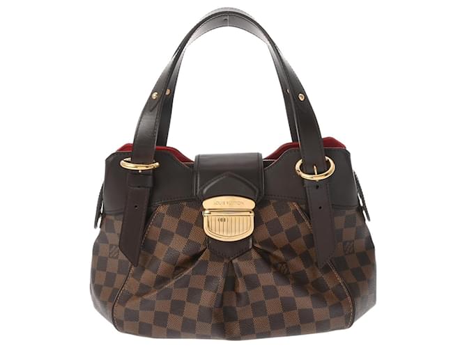 Borsa Louis Vuitton Damier Sistina PM Marrone - vista 2