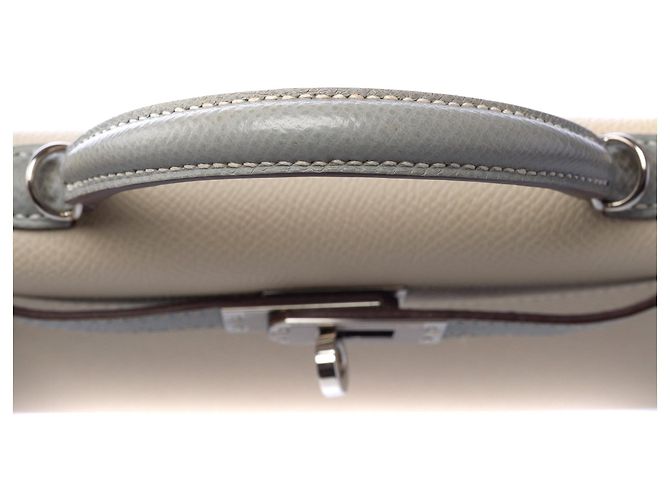 Hermès Bolso HERMES Kelly Mini en Cuero Beige - 103361 - vista 10
