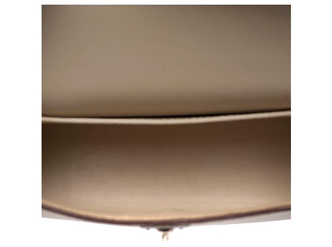 Hermès Bolso HERMES Kelly Mini en Cuero Beige - 103361 - vista 9