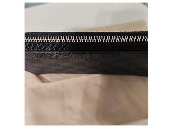 Louis Vuitton Damier Graphite Wallet Black Dark Grey - view 2