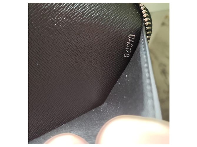 Louis Vuitton Damier Graphite Wallet Black Dark Grey - view 5