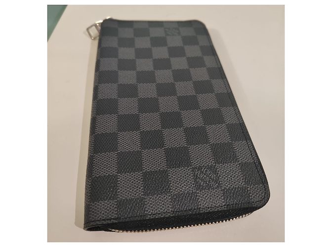 Louis Vuitton Damier Graphite Wallet Black Dark Grey - view 7