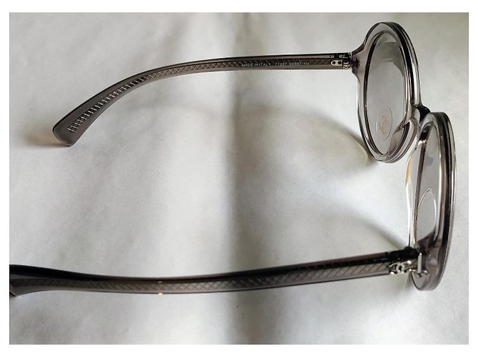 Chanel Sonnenbrille rund grau - Ansicht 4