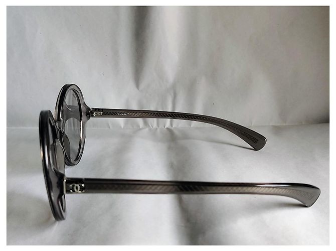 Chanel Sonnenbrille rund grau - Ansicht 7
