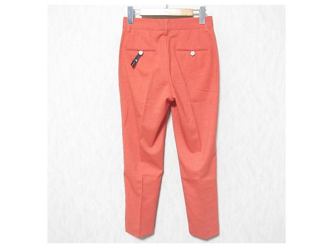 Autre Marque Pantalones de mezcla de lana PT TORINO Naranja - vista 2