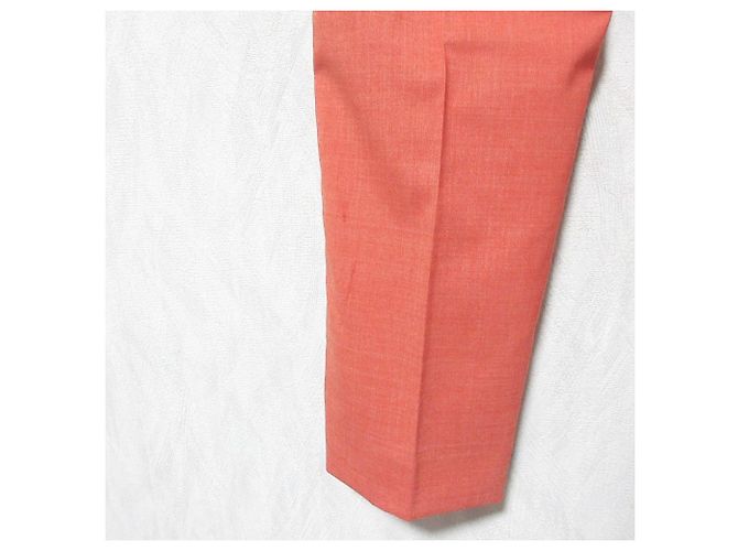 Autre Marque Pantalones de mezcla de lana PT TORINO Naranja - vista 9