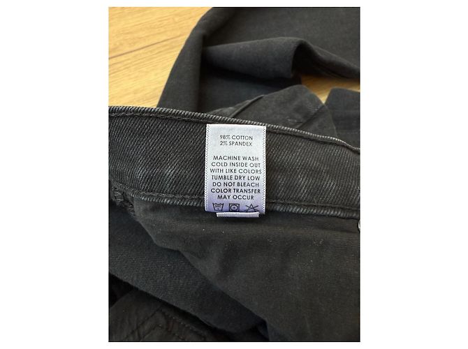 Autre Marque Jeans negros de algodón Cotton Citizen - vista 10