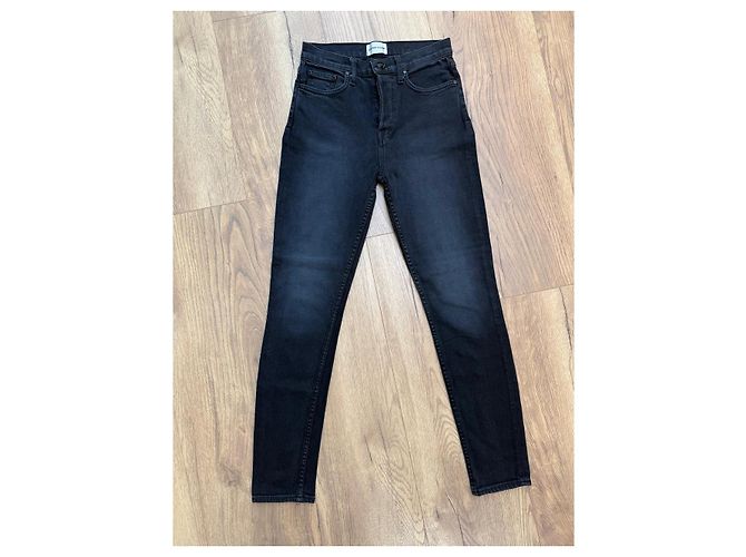 Autre Marque Jeans negros de algodón Cotton Citizen - vista 2
