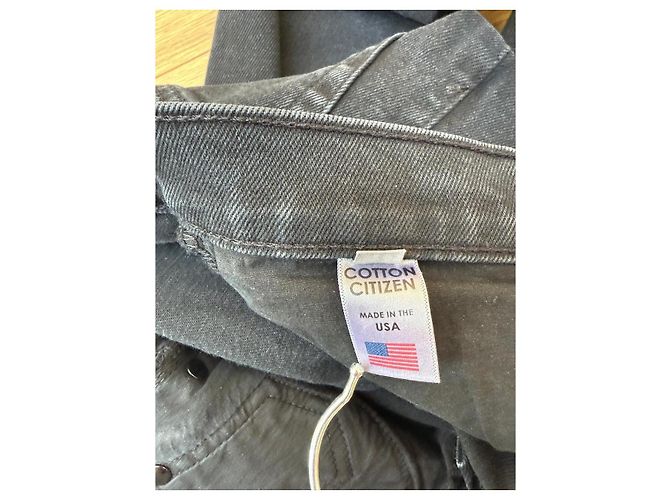 Autre Marque Jeans negros de algodón Cotton Citizen - vista 9
