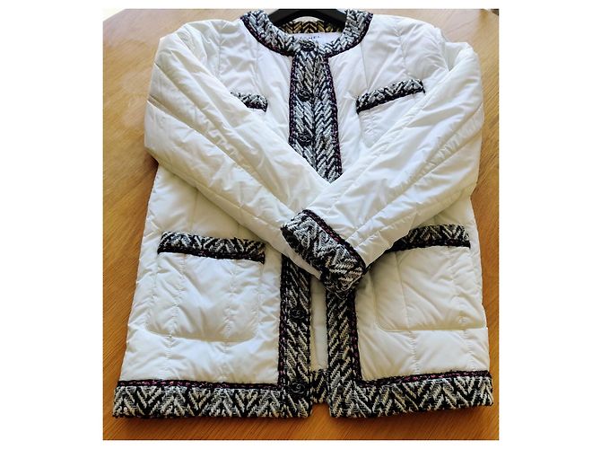 Giacca bianca Chanel Bianco - vista 3