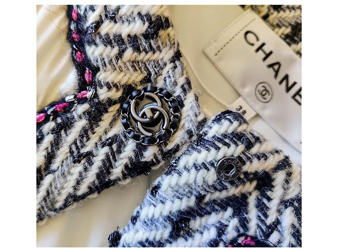 Giacca bianca Chanel Bianco - vista 4