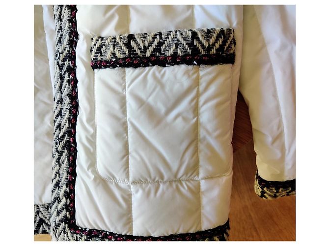 Giacca bianca Chanel Bianco - vista 6