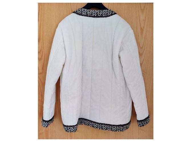 Giacca bianca Chanel Bianco - vista 7