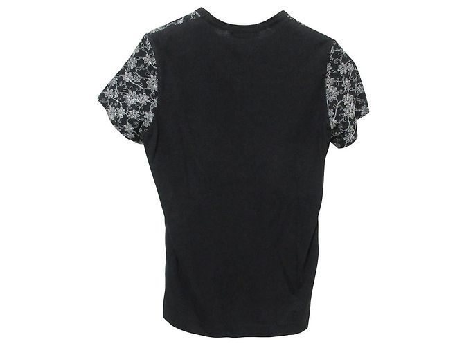 Camiseta de manga corta de mezcla de lino COMME des GARCONS Negro - vista 2