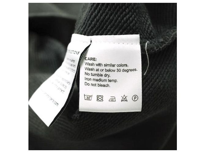 Autre Marque Camiel Fortgens SUDADERA CON CAPUCHA DE BUFANDA Sudadera de Algodón Negro - vista 10