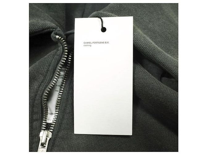Autre Marque Camiel Fortgens SUDADERA CON CAPUCHA DE BUFANDA Sudadera de Algodón Negro - vista 4