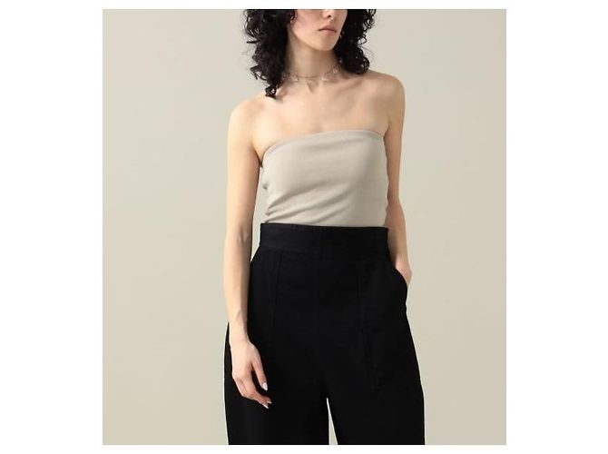 Autre Marque Top Bandeau Akari de Poliéster Pilgrim Surf+Supply Beige Arena - vista 3