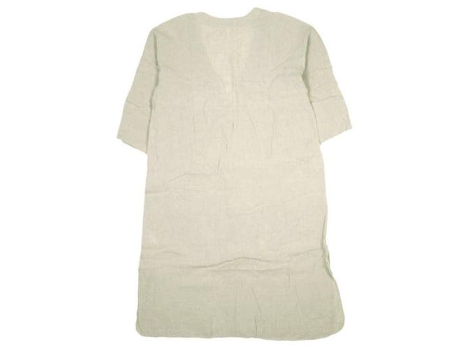 Autre Marque MexiPa Leinenkleid Beige - Ansicht 2