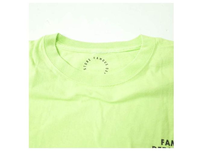 Autre Marque Camiseta de algodón FAMOUS DEPARTMENT STORE Verde - vista 4