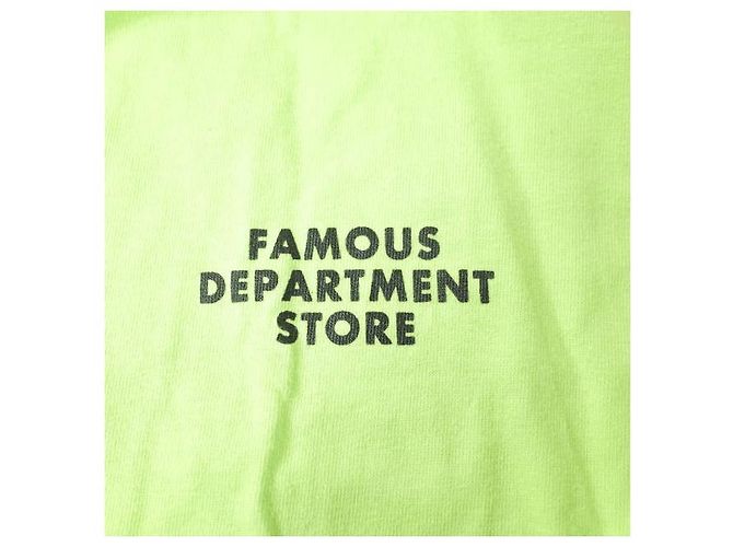 Autre Marque Camiseta de algodón FAMOUS DEPARTMENT STORE Verde - vista 5