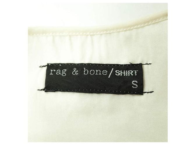 Autre Marque Camicia lunga senza maniche in lyocell rag & bone Beige - vista 3
