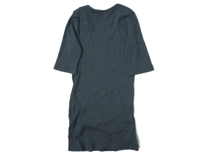 Autre Marque Camiseta de algodão com decote em V e canelada ADAM ET ROPE Azul Azul marinho - vista 2
