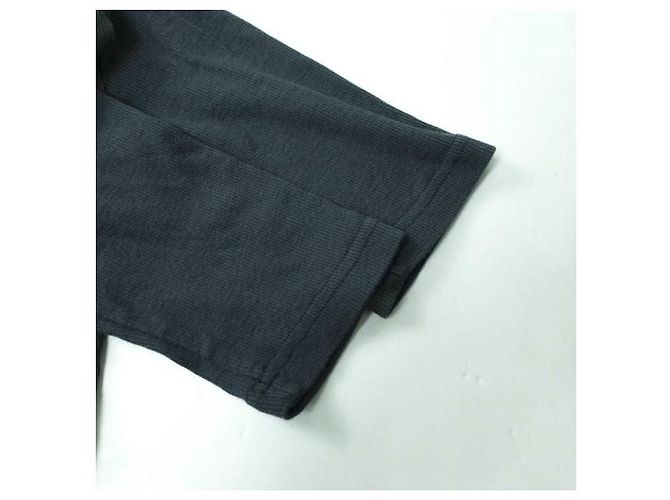 Autre Marque Camiseta de algodão com decote em V e canelada ADAM ET ROPE Azul Azul marinho - vista 4