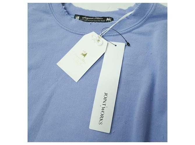 Autre Marque SASQUATCHfabrix. MOBIUS LOOP HS SWEAT Sweatshirt Azul Azul claro - vista 3