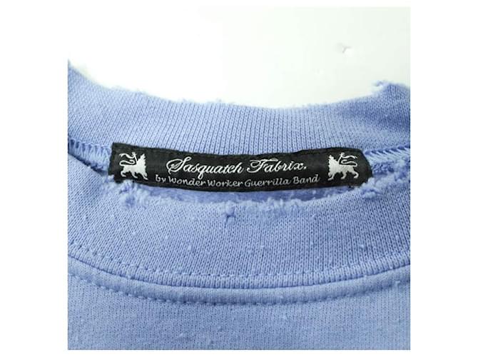 Autre Marque SASQUATCHfabrix. MOBIUS LOOP HS SWEAT Sweatshirt Azul Azul claro - vista 4