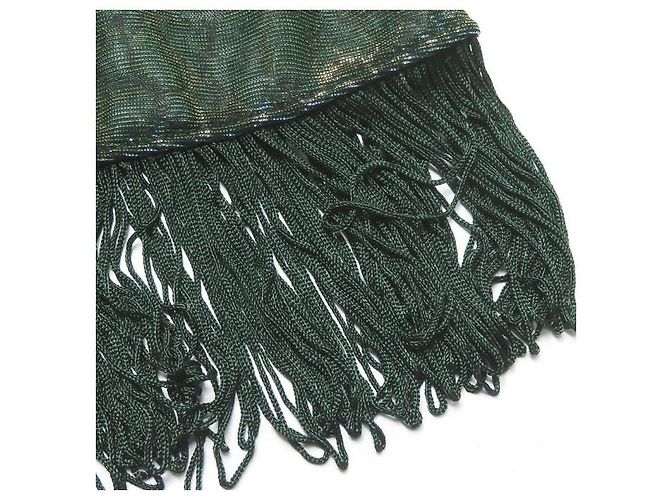 Autre Marque Vestido de algodón Mixed Media abacaxi Verde - vista 10