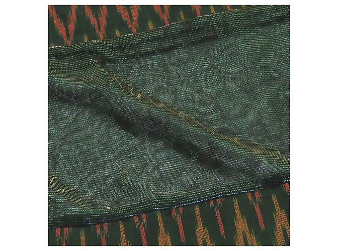 Autre Marque Vestido de algodón Mixed Media abacaxi Verde - vista 8