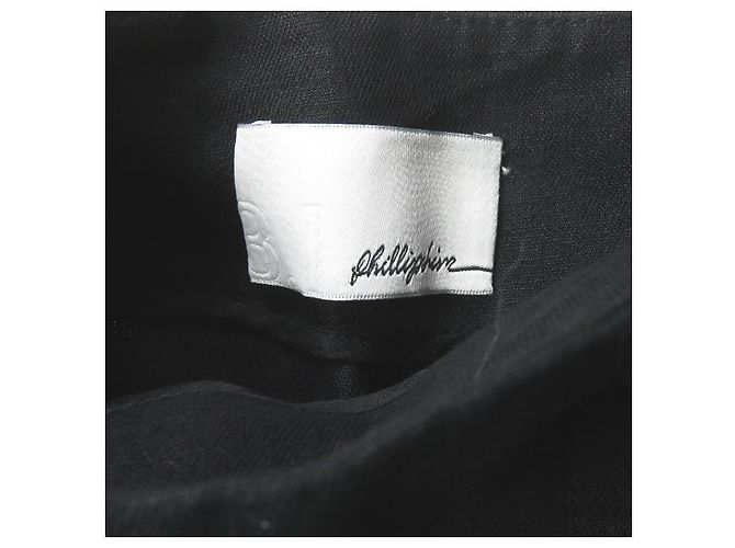 Autre Marque Falda de lino 3.1 Phillip Lim Negro - vista 3