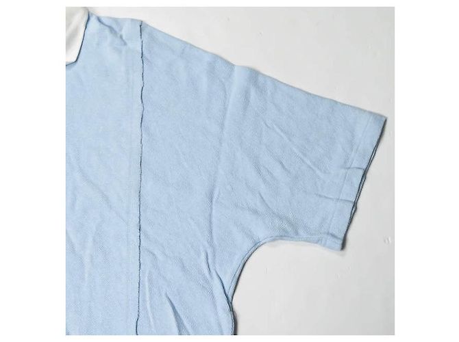 Autre Marque Polo in cotone piqué a maniche corte Blu - vista 6