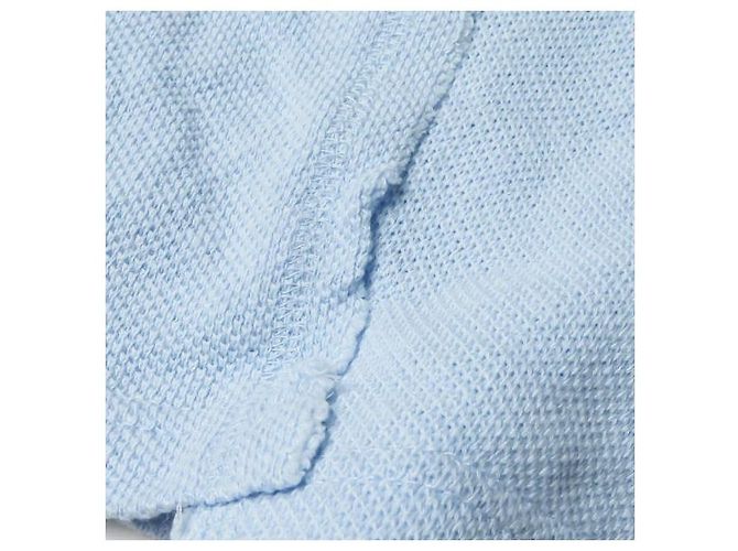 Autre Marque Polo in cotone piqué a maniche corte Blu - vista 7