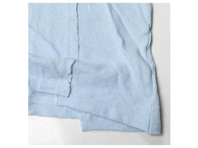 Autre Marque Polo in cotone piqué a maniche corte Blu - vista 8