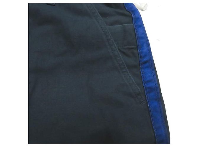 Autre Marque Pantaloni Kenneth Field Ceremony in cotone ripstop Blu Blu navy - vista 6