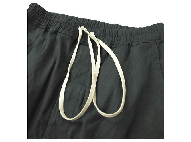 Pantalones cortos de algodón Rick Owens Negro - vista 3